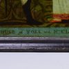 Reverse print on glass "The Duke of York and Mrs Clarke", circa 1809
