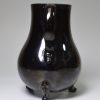 Jackfield black jug, circa 1770