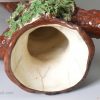 Pearlware pottery deer spill vase, circa 1820, possibly Scottish