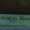 Reverse print on glass of the trial of James Watson for treason in Westminster Hall 1817