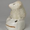 Staffordshire pottery sheep, circa 1860