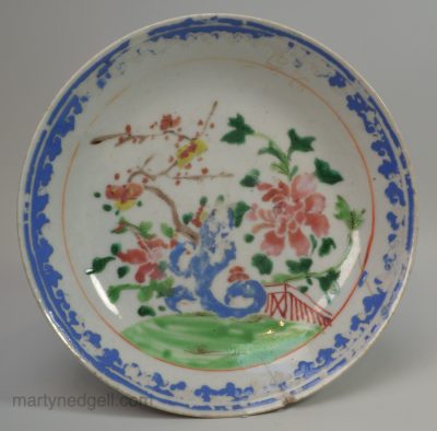 Chinese porcelain dish, circa 1870