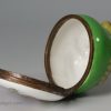 Rare Bilston enamel frog bonbonniere, circa 1780