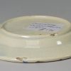 Small prattware plate commemorating Queen Caroline, circa 1821