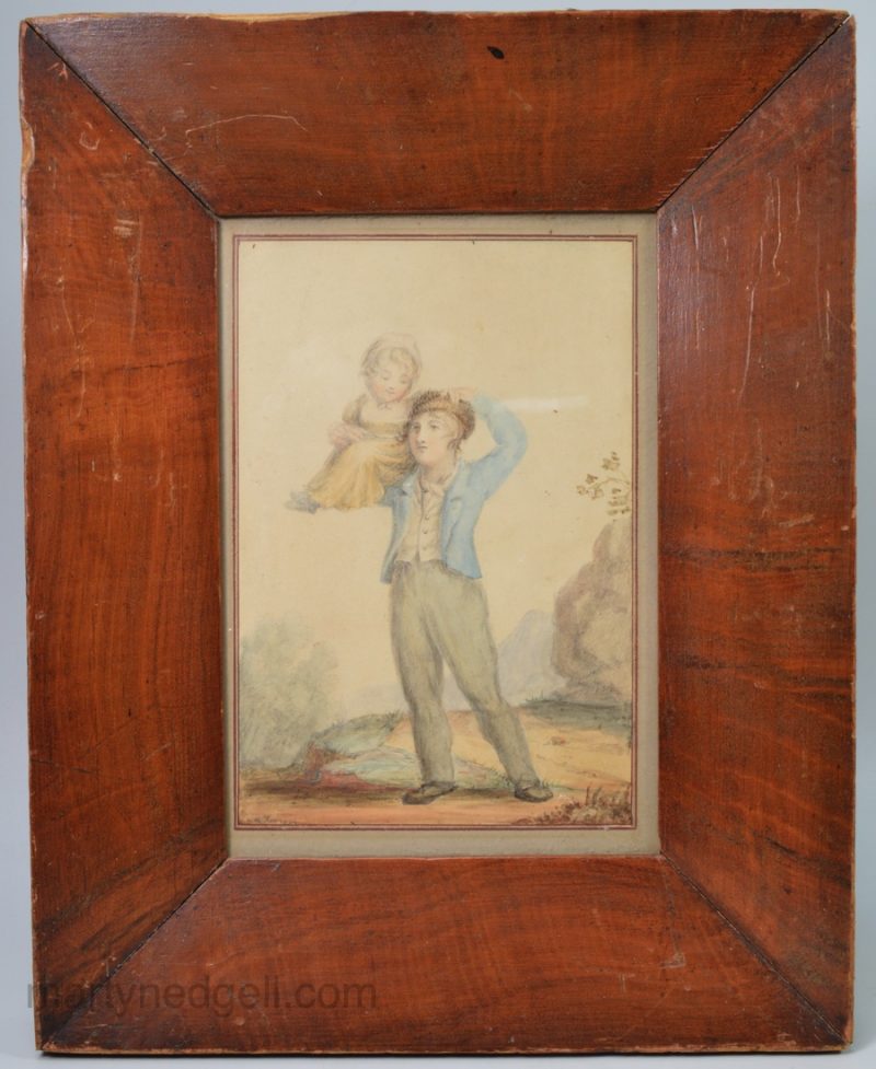 Watercolour by Baroness de Ros, dated 1829