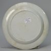 Pearlware pottery plate, circa 1820