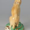 Derby porcelain pug, circa 1820