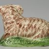 Creamware pottery model of a ram, circa 1790