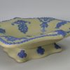 Stoneware Nelson commemorative stand decorated with blue sprigs, circa 1810