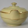 Wedgwood drabware sugar bowl and cover, circa 1820