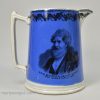 Pearlware pottery electioneering jug Sir R. W. Carden, Senior Member for Barnstable 1880