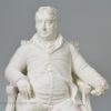 Derby bisque porcelain figure of Charles James Fox, circa 1790