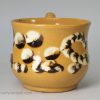 Yellow bodied mocha ware mug, circa 1840