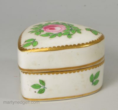 Minton porcelain box, circa 1900