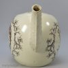 Commemorative Wedgwood creamware pottery punch pot for Admiral Keppel, circa 1780