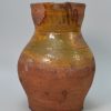 English late medieval pottery jug, 14th-15th century, possibly Essex