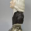 Staffordshire pearlware bust of Rev Wesley, circa 1830