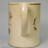 Creamware pottery mug "Pheby Thomas 1791"