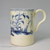 Creamware pottery mug, circa 1790