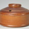 London saltglaze stoneware inkwell made for the London and North West Railways, circa 1860