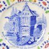 Pearlware pottery child's plate, circa 1830