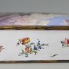 Large enamel box painted with the Battle of Trafalgar, French circa 1875