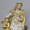Staffordshire pearlware pottery figure of the "WIDOW", circa 1820