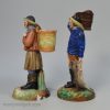 Pair of German porcelain fisherman figures, circa 1900