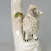 Staffordshire porcelain ram, circa 1840