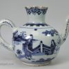 Dutch Delft wine pot, circa 1680