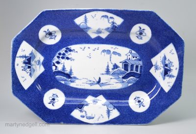 Bow porcelain small platter, circa 1760