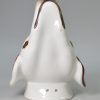 Copeland & Garrett dog's head porcelain stirrup cup, circa 1850