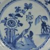 London delft plate dated 1776