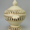 Creamware pottery reticulated sauce tureen, circa 1780