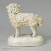 Staffordshire porcelain sheep, circa 1850