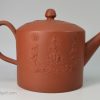 Staffordshire red stoneware teapot, circa 1770, probably William Greatbatch Pottery