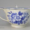 Pearlware pottery invalid feeding cup, circa 1840, Copeland & Garrett, Staffordshire