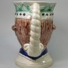 Large commemorative pearlware pottery Lord Rodney mug decorated with enamels under a pearlware glaze, circa 1795