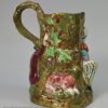 Small pearlware pottery Fair Hebe jug, circa 1820, possibly Enoch Wood Pottery Staffordshire