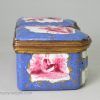 Enamel double lidded snuff box, circa 1780, probably French