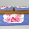 Enamel double lidded snuff box, circa 1780, probably French