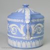 Wedgwood solid jasper ware teapot, circa 1869