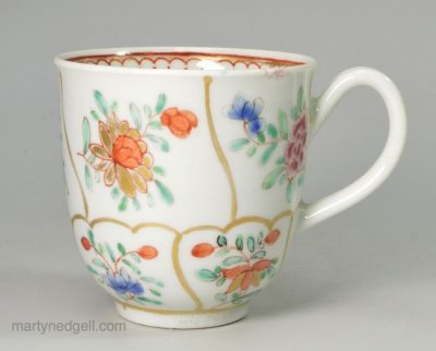Worcester porcelain coffee cup circa 1770