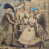Mezzotint print, "The INTRODUCTION of AULD ROBIN GREY to JENNY", published Robert Sayer 1789