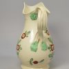 Creamware pottery jug, circa 1780