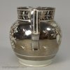 Small silver resist lustre jug, circa 1820