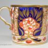 Spode porcelain Imari coffee can and saucer, circa 1820