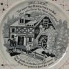 Pearlware pottery child's plate "MILLER", circa 1830