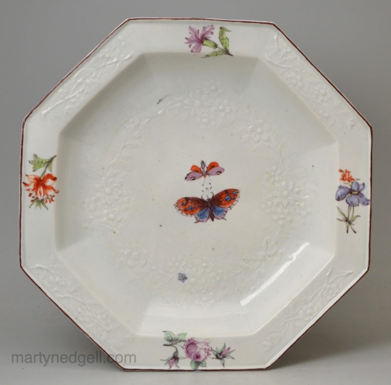 Chelsea porcelain plate, circa 1760
