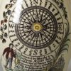 Creamware pottery jug 'COME BOX THE COMPASS', circa 1790